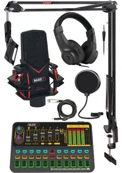 Lastvoice Midex GMX-1 Platinium Head Set Profesyonel Ses Deneyimi ve Kullanım Alanları