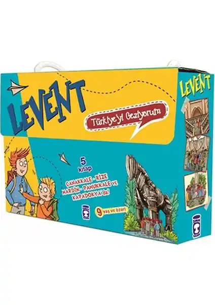 Levent Türkiye'yi Geziyorum Serisi: Çocuklar İçin Eğlenceli ve Eğitici Türkiye Keşif Kitapları