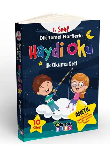 Limonkids Haydi Oku 1. Sınıf İlk Okuma Seti Çocuklar İçin Eğlenceli ve Öğretici Kitaplar