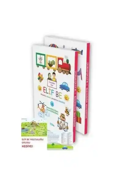 Mat Kitap Çocuklar İçin Elif Be Serisi ile Temel Alfabe Öğrenme ve Eğlence