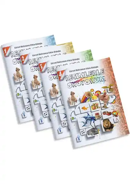 Mehmet Ali Kendir Yayıncılık'tan Çocuklar İçin Gelişimi Destekleyen Resimlerle Oku<yor>um Seti