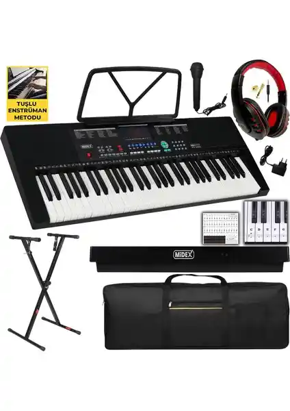 Midex PS-2500KS LED Ekranlı 61 Tuşlu Taşınabilir Org Klavye Özellikleri ve Kullanıcı Yorumları