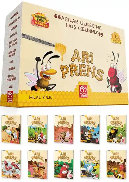 Model Eğitim Yayıncılık Arı Prens Hikaye Seti 1. ve 2. Sınıf İçin Eğitim ve Öğretici Kitaplar