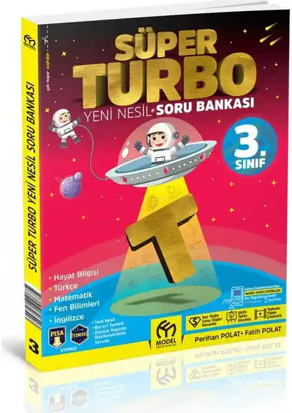 Model Eğitim Yayıncılık Süper Turbo 3. Sınıf Soru Bankası Öğrenciler ve Eğitmenler İçin Kapsamlı Kaynak