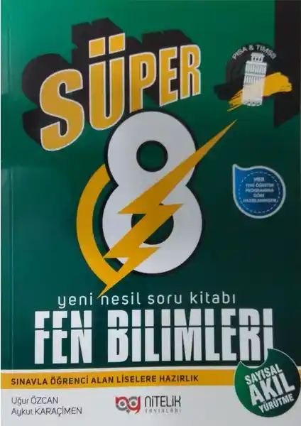 Nitelik Yayınları 8. Sınıf Fen Bilimleri Soru Kitabı Detaylı Değerlendirme ve Özellikler