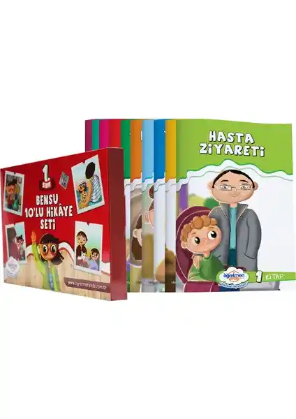 Öğretmen Evde Yayınları 1. Sınıf Bensu Hikaye Seti: Eğlenceli ve Eğitici Çocuk Kitapları