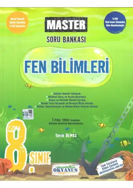 Okyanus Yayınları 8. Sınıf Fen Bilimleri Soru Bankası Güncel ve Kapsamlı İçerik Sunar