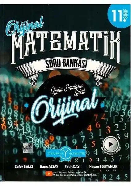 Orijinal Yayınları 11. Sınıf Matematik Soru Bankası Güncel İçerik ve Pratik Çözümler