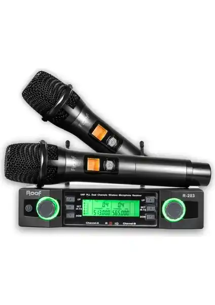 Roof R-203 (EL+EL) 2 Kanal UHF Kablosuz Mikrofon İncelemesi ve Özellikleri