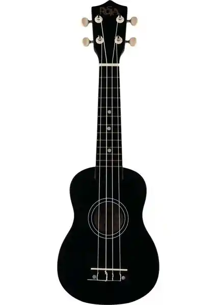 Rosa RU002-BK Siyah Soprano Ukulele: Estetik ve Dayanıklı Akustik Enstrüman