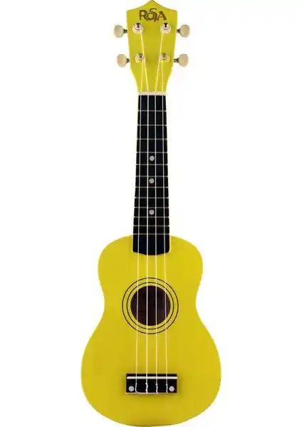 Rosa RU002-YW Soprano Ukulele Sarı Renk ile Kaliteli ve Şık Müzik Enstrümanı