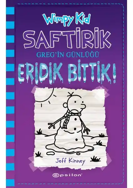 Saftirik Greg'in Günlüğü 13 Eridik Bittik çocuklar için mizahi ve macera dolu bir kitap