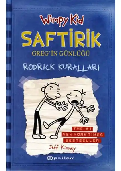 Saftirik Greg'in Günlüğü 2: Rodrick Kuralları çocuklar için eğlenceli ve eğitici kitap