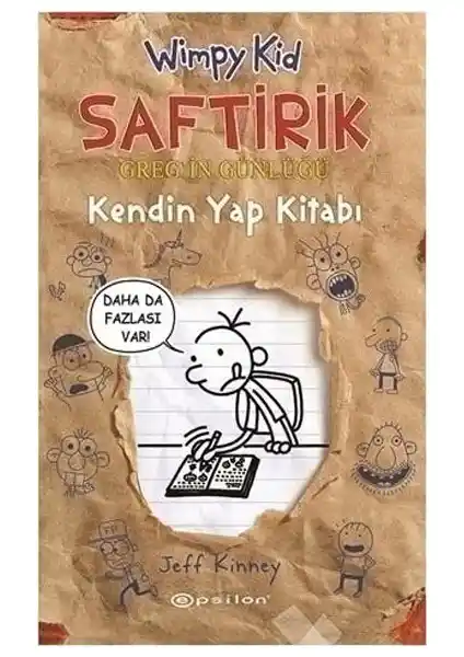 Saftirik Greg'in Günlüğü Kendin Yap Kitabı: Çocukların Yaratıcılığını Geliştiren Eğlenceli ve Eğitici Bir Araç