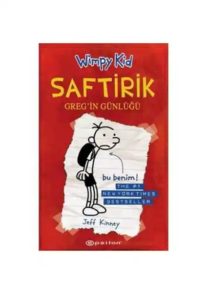 Saftirik Greg’in Günlüğü 1: Çocuklar İçin Eğlenceli ve Öğretici Bir Kitap