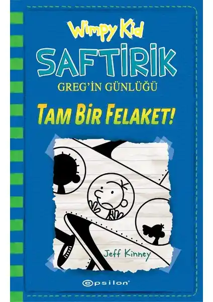 Saftirik Greg’in Günlüğü 12 Tam Bir Felaket Çocuklar İçin Eğlenceli ve Öğretici Macera Kitabı