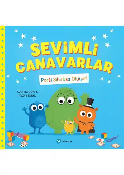 Sevimli Canavarlar Porti Sihirbaz Oluyor: Eğlenceli ve Öğretici Çocuk Hikaye Kitabı