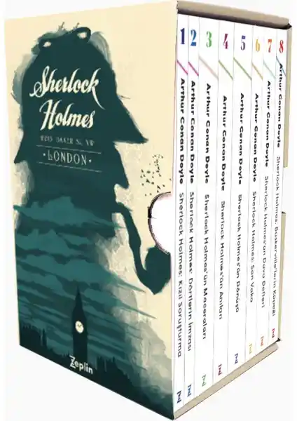 Sherlock Holmes Büyük Set - Arthur Conan Doyle'un Unutulmaz Dedektif Hikayeleri Koleksiyonu