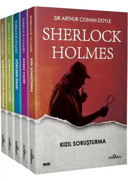 Sherlock Holmes Serisi: Dedektiflik ve Gizem Dolu Polisiye Hikayeler Koleksiyonu