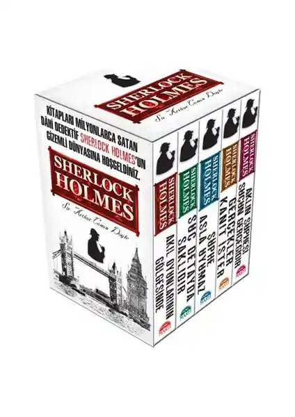 Sherlock Holmes Seti: Dedektiflik ve Gizem Dolu Maceralar Koleksiyonu