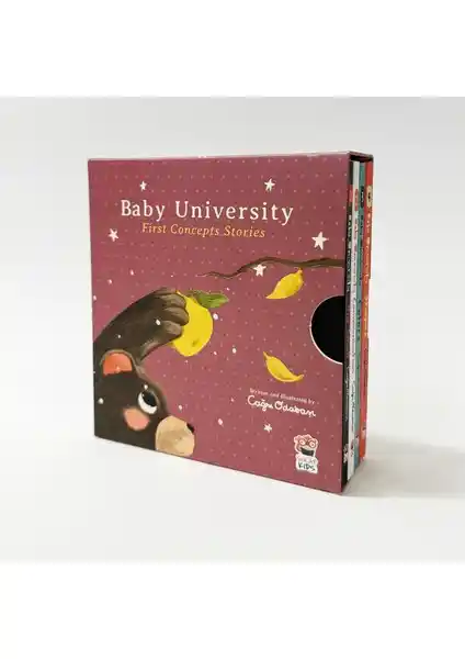 Sincap Kids Baby University İlk Kavramlar Hikayeleri Çocuklar İçin Eğitici Kitap Serisi
