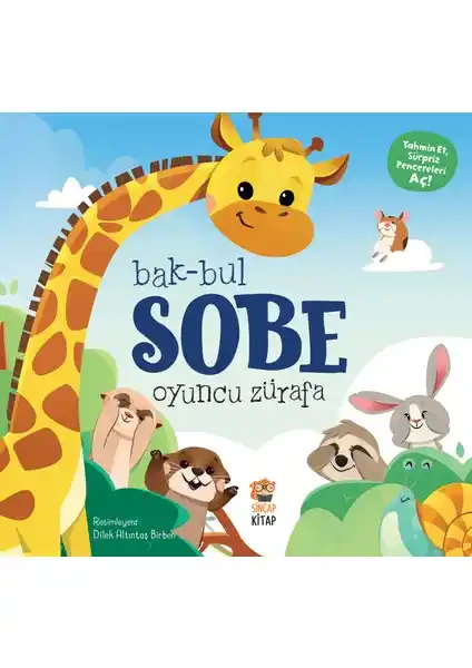 Sincap Kitap Bak-Bul-Sobe Oyuncu Zürafa: Çocuklar İçin Eğlenceli ve Öğretici Kitap