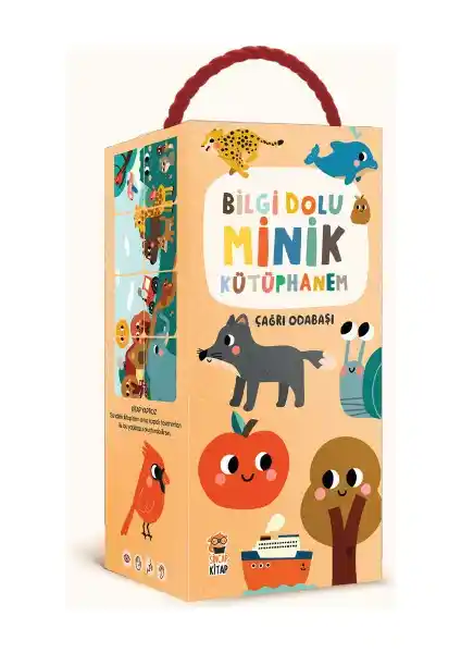 Sincap Kitap Bilgi Dolu Minik Kütüphanem Çocuklar İçin Eğitici ve Eğlenceli Kitap Seti