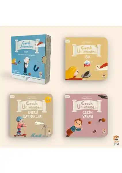 Sincap Kitap Çocuk Üniversitesi 1: Fizik Serisiyle Çocukların Bilimle Tanışması