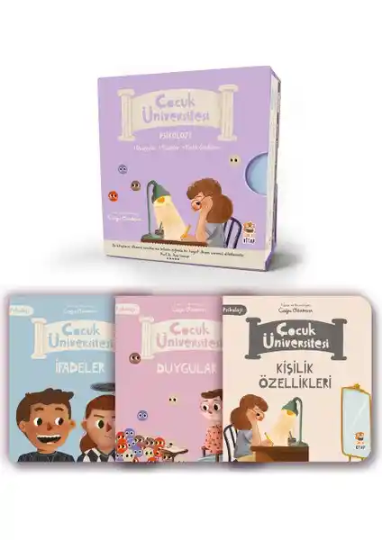 Sincap Kitap Çocuk Üniversitesi 2 Psikoloji: Çocukların Duygusal ve Kişisel Gelişimini Destekleyen Eğitim Serisi