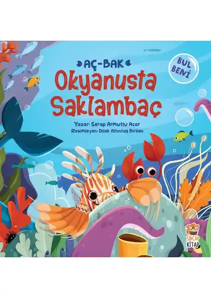 Sincap Kitap'ın Okyanusta Saklambaç Kitabı Çocuklar İçin Eğlenceli ve Öğretici Bir Seçenek