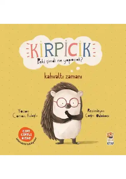 Sincap Kitap Kahvaltı Zamanı Cırt Cırtlı Hikaye Kitabı Çocuklar İçin Eğitici ve Eğlenceli