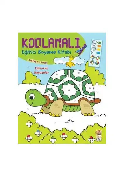 Sincap Kitap Kodlamalı Eğitici Boyama Kitabı ile Çocukların Temel Becerilerini Geliştirin