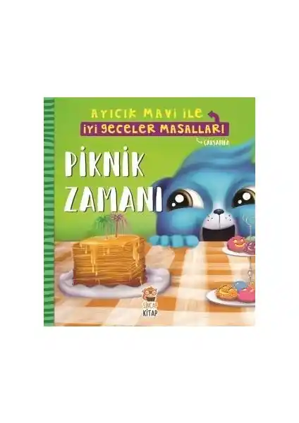 Sincap Kitap Piknik Zamanı Ayıcık Mavi ile İyi Geceler Masalları Çocuklar İçin Öğretici ve Renkli Hikayeler