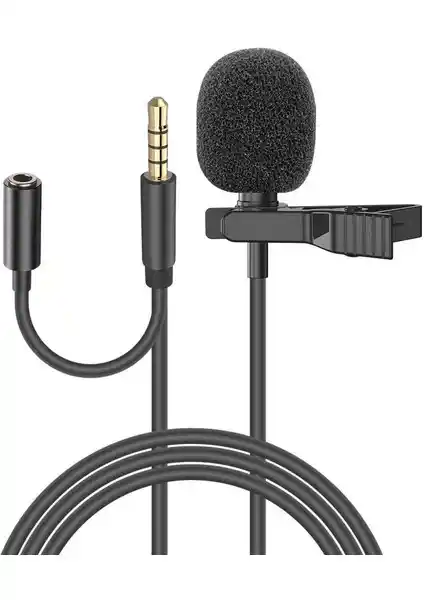 Snopy SN-MTK25 Siyah Akıllı Telefon ve Yaka Mikrofonu Yüksek Ses Kalitesi İçin İdeal Seçenek