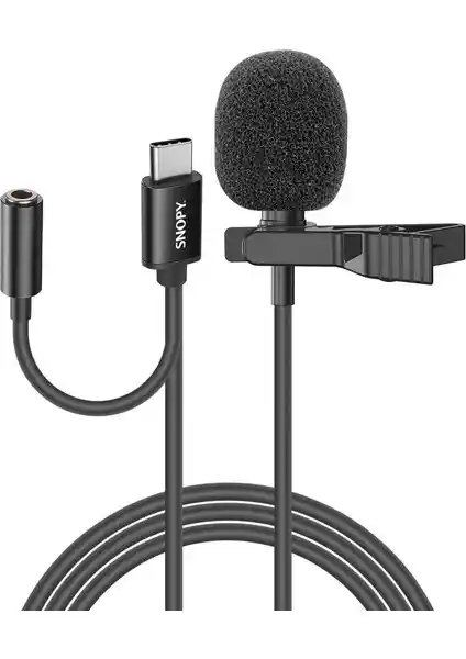 Snopy SN-MTK45 Siyah Type-C Yaka Mikrofonu İncelemesi ve Kullanıcı Yorumları