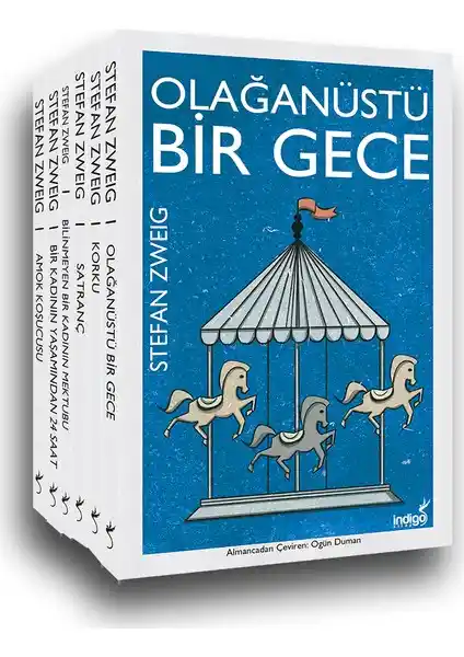 Stefan Zweig’in Eşsiz Dünyası: İndigo Kitap’ın 6 Kitaplık Seti ile Edebiyat ve Psikolojiye Yolculuk