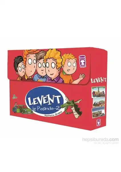 Timaş Çocuk Levent İz Peşinde 2 Set - Eğlenceli ve Öğretici Macera Serisi