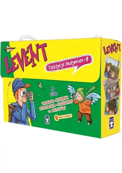 Timaş Çocuk Levent Türkiye'yi Gezi<yor>um 3 Set: Kültürel ve Eğitici Kitaplar Serisi