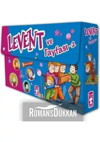 Timaş Çocuk Levent ve Tayfası 2 Set 5 Kitap: Eğlenceli ve Öğretici Çocuk Hikayeleri Serisi