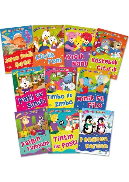 Timaş Çocuk Mini Masallar Seti 3: Eğlenceli ve Öğretici Hikayelerle Çocuk Gelişimi