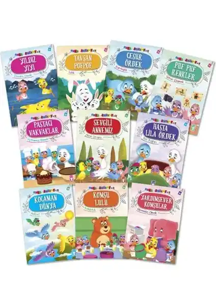 Timaş Çocuk Mini Masallar Seti Renkli ve Öğretici Hikayelerle Çocukların Hayal Dünyasını Geliştirir