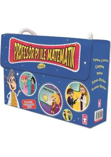 Timaş Çocuk Profesör Pi ile Matematik Dizisi 1: Eğlenceli ve Eğitici Öğrenme Seti
