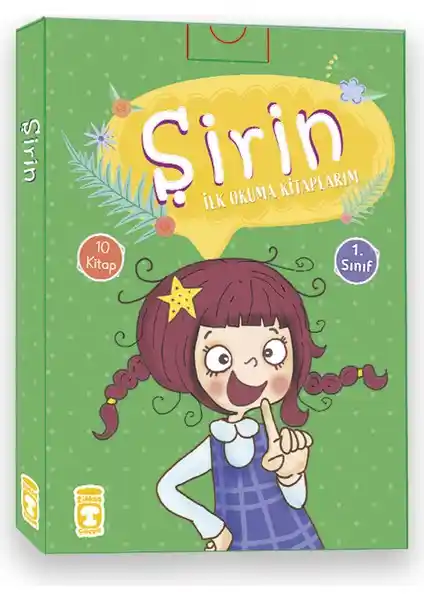 Timaş Çocuk Şirin İlk Okuma Kitaplarım Seti 10 Kitap Çocuklara Okuma Sevgisi Aşılar