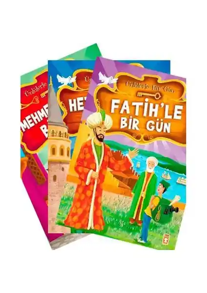 Timaş Çocuk Ünlülerle Bir Gün Serisi: Eğitici ve Eğlenceli Tarih Kitapları