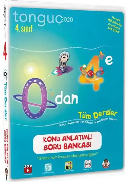 Tonguç Akademi 0'Dan 4'E Konu Anlatımlı Soru Bankası Öğrenciler İçin Kapsamlı Eğitim Kaynağı