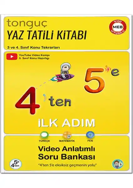 Tonguç Akademi 4'ten 5'e Hazırlık Kitabı İncelemesi Güncel Eğitim Müfredatına Uygun