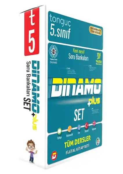 Tonguç Akademi 5. Sınıf Dinamo Tüm Dersler Soru Bankası Seti 2025 Öğrenciler İçin Kapsamlı Eğitim Kaynağı