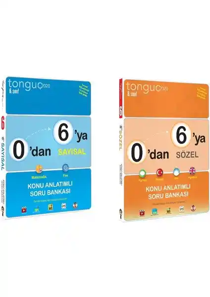 Tonguç Akademi 6. Sınıf Konu Anlatımlı ve Soru Bankası Seti Öğrenciler İçin Güçlü Bir Eğitim Kaynağı