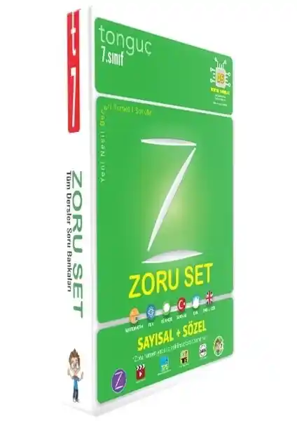 Tonguç Akademi 7. Sınıf Zoru Bankası Tüm Dersler Seti Öğrencilerin Başarısını Artırmayı Hedefler