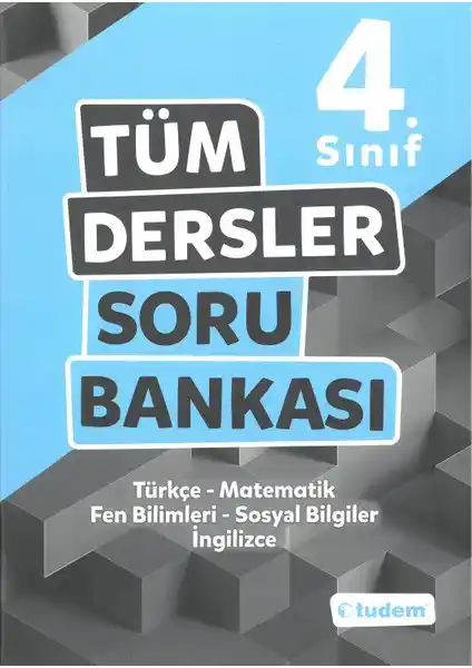 Tudem Yayınları 4. Sınıf Tüm Dersler Soru Bankası Öğrenciler ve Öğretmenler İçin Kapsamlı Kaynak
